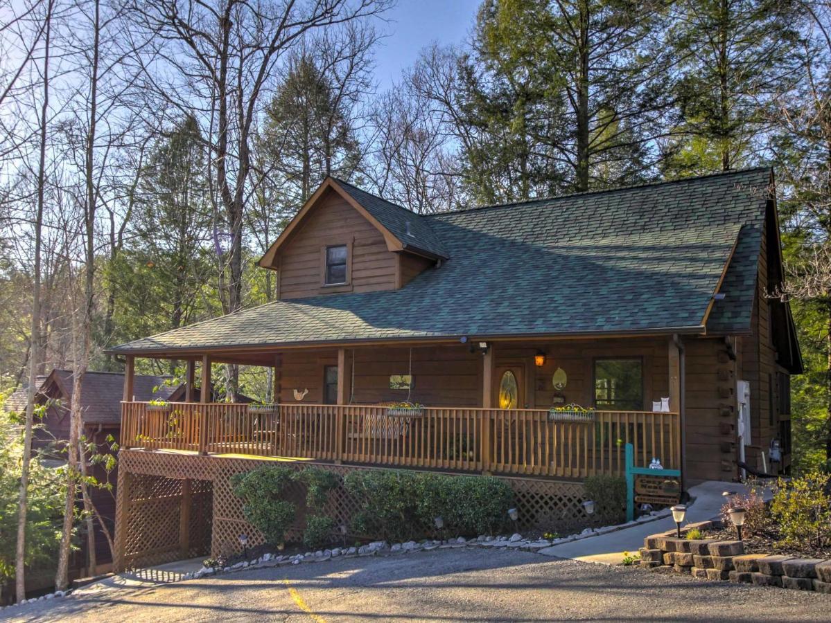 Cozy Nest Gatlinburg Cabin With Porch And Jacuzzi! Villa Екстериор снимка