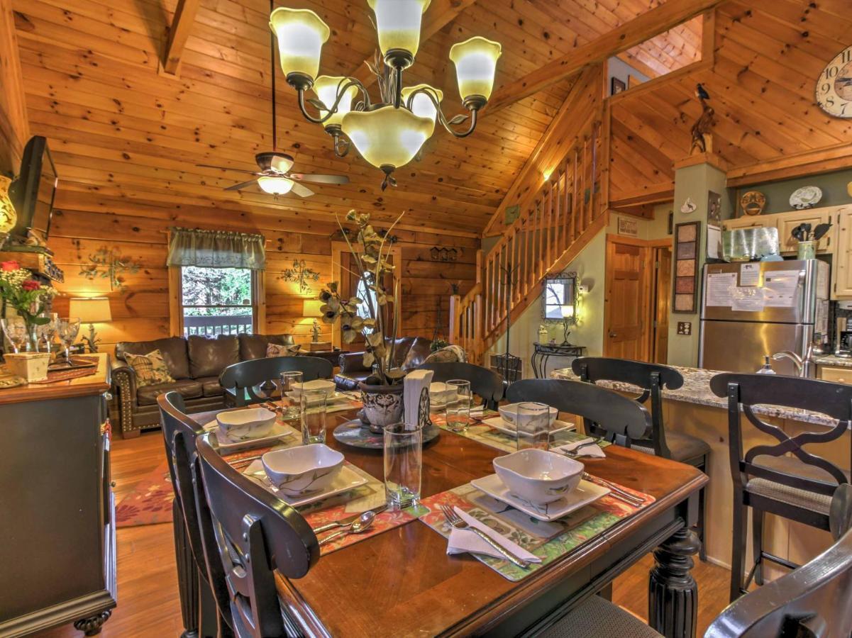 Cozy Nest Gatlinburg Cabin With Porch And Jacuzzi! Villa Екстериор снимка