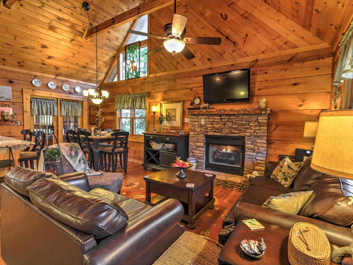 Cozy Nest Gatlinburg Cabin With Porch And Jacuzzi! Villa Екстериор снимка